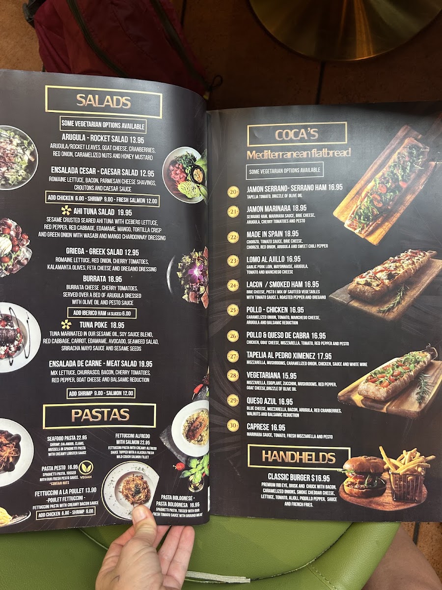 Tapelia Menu - Image 1